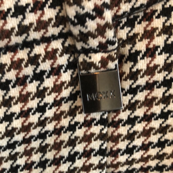 Mexx houndstooth wide leg trouser pants high rise - Picture 8 of 11